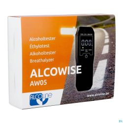Alcowise Ethylotest + 3 Embouts Buccaux Aw05