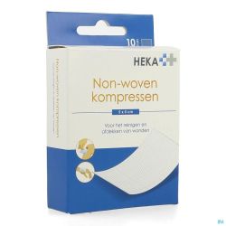 Heka Zom Compresse Non-tis. Sterile 5x5cm 8pl 10