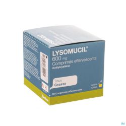 Lysomucil 60 Comprimés Effervescents 600 Mg