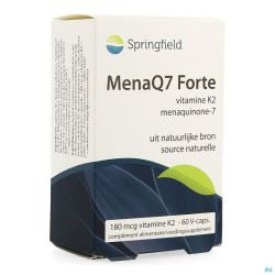 Menaq7 Vit K2 Forte Springfield Pot Gélules 60