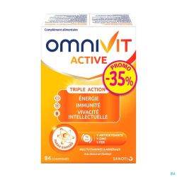 Omnivit Active 40Mg             Comprimés 84 Promo -35%