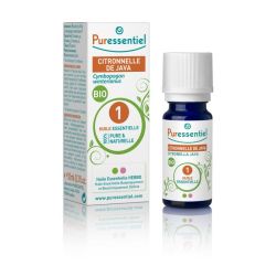 Puressentiel Expert Citronnelle Bio Huile Essentielle 10 Ml