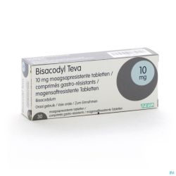 Bisacodyl Teva 30 Comprimés 10 Mg