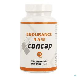 Concap Endurance 4 Ab Caps 120