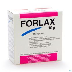 Forlax Poudre 20 Sachets