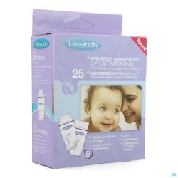 Lansinoh Sachets Conservation Lait Maternel 25