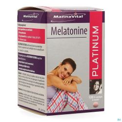 Mannavital Melatonine V-comp Succ 120