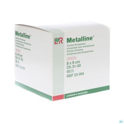 Metalline Fendue Compr 8x9 23094 50 Pièce