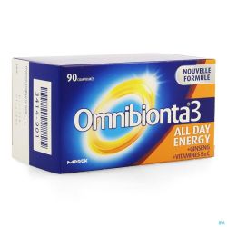 Omnibionta 3 All Day Energy 90 Comprimés 