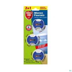 Protect Home Boîtes Anti-fourmis 3 Pièce