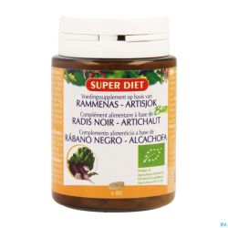 Superdiet Radis Noir-artichaut Bio Comp 80