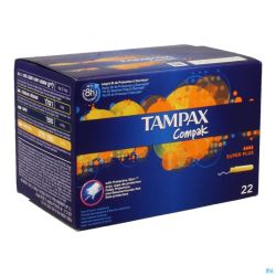 Tampax Compak Super Plus 22 Pièce