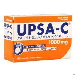 Upsa-c 20 Comprimés Effervescents 1 G