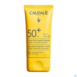 Caudalie Sun Creme Très Haute Protection Spf50+ 50ml Prix Promo