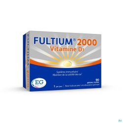 Fultium D3 2000 Gélules Molles  90
