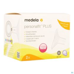 Medela Teterelle Personal Fit Plus Xxl 36mm 1paire