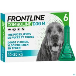 Frontline Combo Line pour Chien de 10 à 20kg 6x1,34ml Dog M