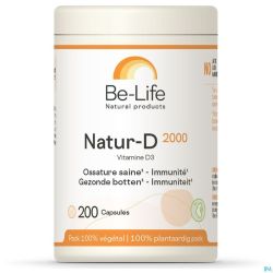 Natur D 2000 Be-life Pot Gélules 200