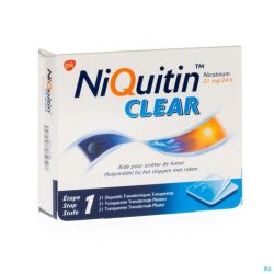 Niquitin Clear 21 Patchs 21 Mg