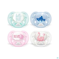 Philips Avent Sucette 0m+ Soft Mix