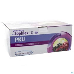 Pku Lophlex Lq 10 Juicy Fruits Des Bois 60x62,5ml