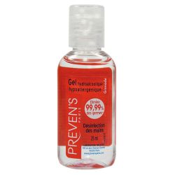 Preven's Gel Mains Hydroalcoolique Grenade 25ml