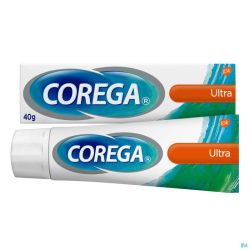 Corega Ultra Crème Adhésive Sans Zinc 40 G
