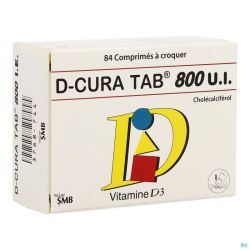 D-cura Tab 800 Comprimés A Croquer 84