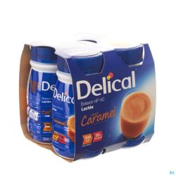 Delical Boisson Lact Hp-hc Caramel 4x200