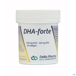 Dha-forte Deba 60 Gélules 500 Mg