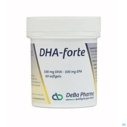 Dha-forte Deba 60 Gélules 500 Mg