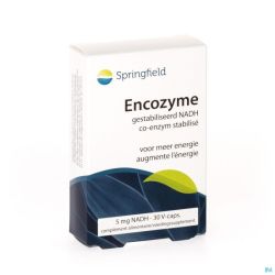 Encozyme Nadh Springfield 30 V-gélules 5 Mg