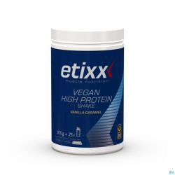 Etixx Vegan High Prot.shake Vanil.caramel Poudre 875g