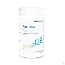 Flax Metagenics Pot 90 Gélules 1000 Mg 