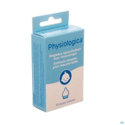 Physiologica Embout Nas Jet 10 Pièce