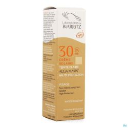 Alga Maris Crème Solaire Visage Ip30 Clair 50ml