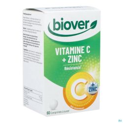 Biover Vitamine C + Zink Comp 60
