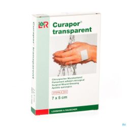 Curapor Transp Ster 7x5 13099 5 Pièce