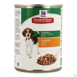 Hills Science Plan Chien Puppy Pâtée Poulet 370gr