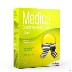 Medica Comprimés Gorge Lemon 36 Comprimés