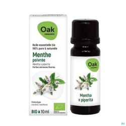 Oak Huile Essentielle de Menthe Poivrée 10ml Bio