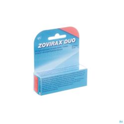 Zovirax Duo 50mg/g + 10mg/g Crème Tube 2g