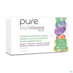 Pure Multivitamine Senior Comprimés 30