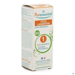 Puressentiel Huile Essentielle Ciste Ladanif. Bio Exp.hle Essentielle 5ml