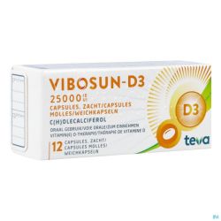 Vibosun-d3 25000ui 12 Capsules Molles