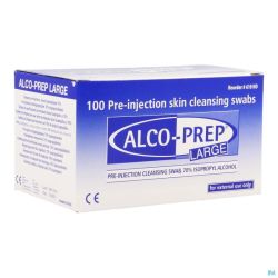 Alco-prep Large 100 Pièce