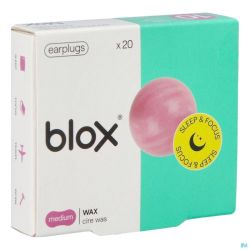 Blox Cire Naturelle Bouchons Oreille 10 Paires