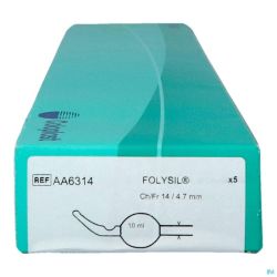Folysil 2 Voies Tie Sil Cath 15ml 40cm Ch14 5