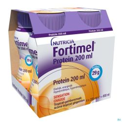 Fortimel Protein 200ml Tropical Gingembre 4x200ml