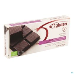 Nogluten Chocolat Noir Bio 2x45g 3996 Revogan